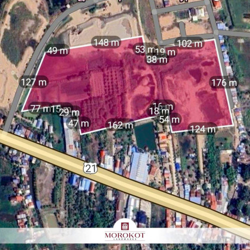 ដីលក់ #បន្ទាន់ខ្លាំង លើផ្លូវ21
