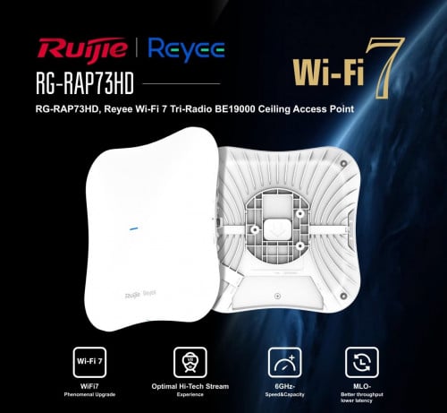 ☄️ Ruijie Reyee Wi-Fi 7 Ceiling AP 📶🚀
