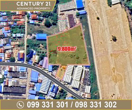 🏘 ដី ក្នុងសង្កាត់ពងទឹក ជិតផ្សារសន្តិភាព2 ត្រូវការលក់បន្ទាន់ខ្លាំង ​