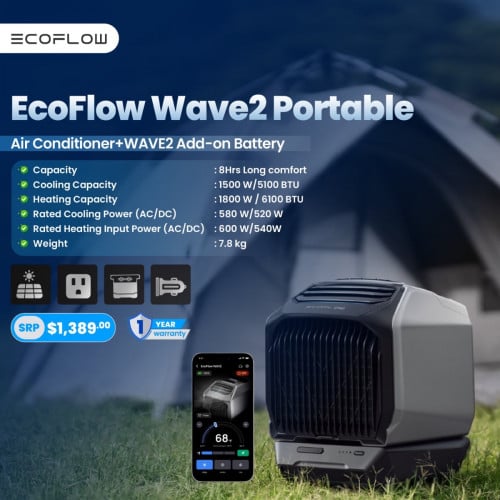 🔌 ថាមពលគ្មានដែនកំណត់! ត្រជាក់គ្រប់ទីកន្លែងដែលអ្នកចង់ទៅ! ☀️