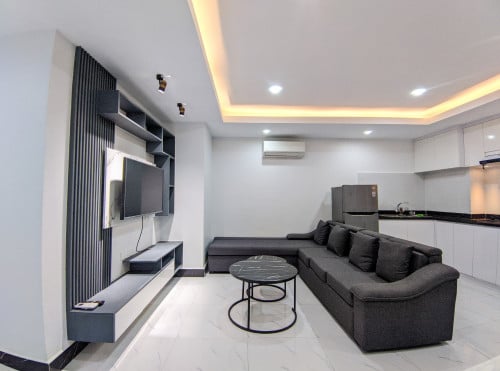 1Bedroom apartment with Gym steam sauna for rent in BKK3