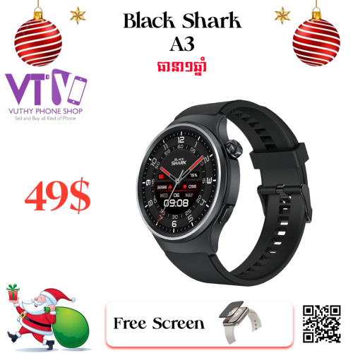 Black Shark A3 (ថ្មី ធានា១ឆ្នាំ)