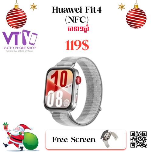 Fits 4 NFC (ថ្មី ធានា១ឆ្នាំ)