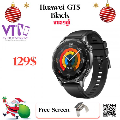 GT5 Black (ថ្មី ធានា១ឆ្នាំ)