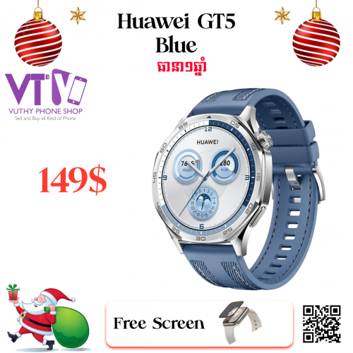 GT5 Blue (ថ្មី ធានា១ឆ្នាំ)