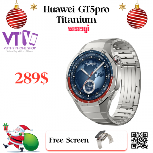 GT5pro titanium (ថ្មី ធានា១ឆ្នាំ)