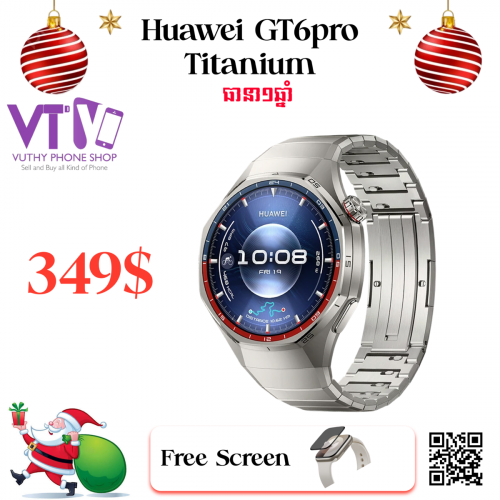 GT6pro Titanium (ថ្មី ធានា១ឆ្នាំ)