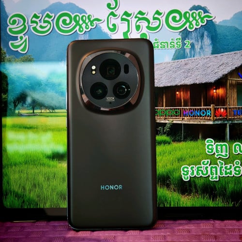 HONOR Magic 6 Pro global (វ៉ៃដរបាន)មានធានាច្បាស់លាស់ត្រឹមត្រូវ