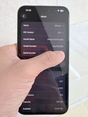 iPhone 15 Pro Max 256GB