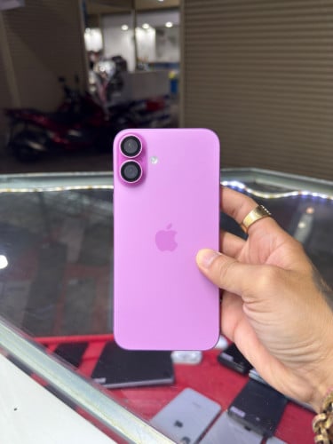 iPhone 16 Plus Pink ZA/A HD256GB Phone Condition 98% 🔋92% , ម៉ាស៊ីនហ្សីន