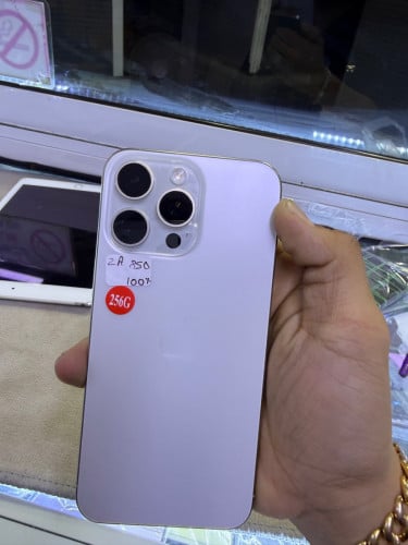 Iphone15promax ZA sim2 battery 100%