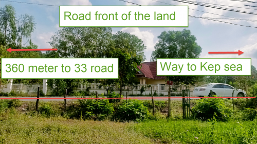 Kep Land​ for private house visa resort good price