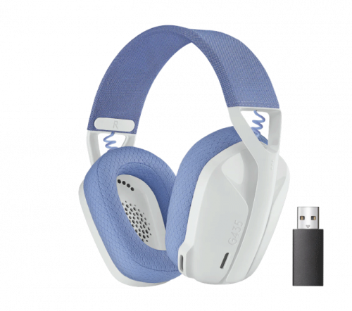 Logitech G435 Lightspeed Wireless Gaming Headset White