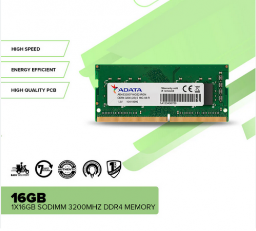NEW , RAM Laptop DDR4 16GB 3200MHz , Adata (new) $75