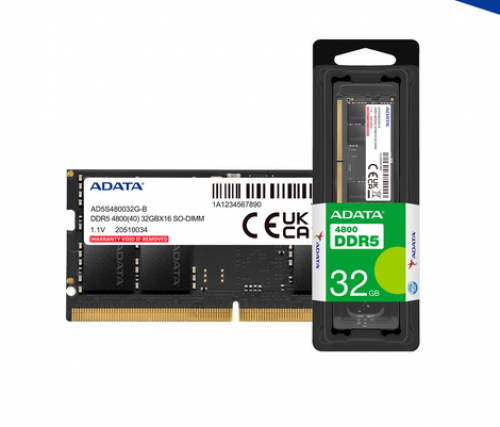 New RAM Laptop DDR5 32GB (4800Mhz) , Adata brand