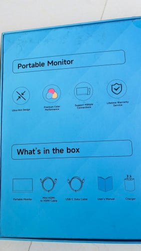 Portable monitor 2k touch