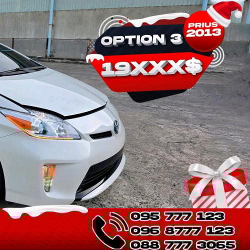Prius 2013 option3 តម្លៃល្អដូចផ្កា 19xxx$ ឡាន ថ្មីណាស់ ឃ្មុំសុីន