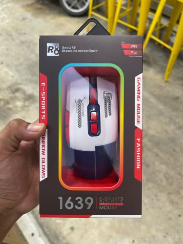 R8 Gaming Wired Mouse ថ្មីគុណភាពល្អ (9$)