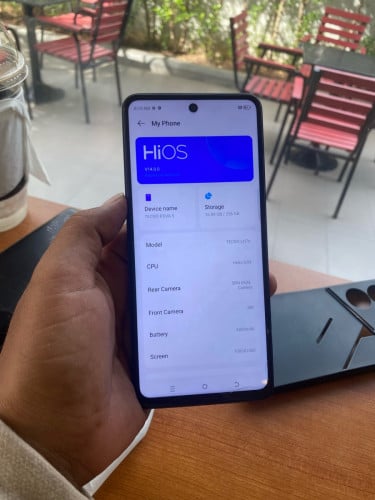 Techno pova5 sim2 ram8G 256G / សានុំ 90%