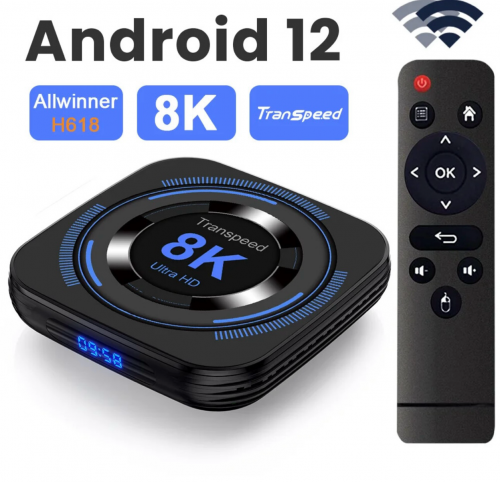 Transpeed Android TV Box.