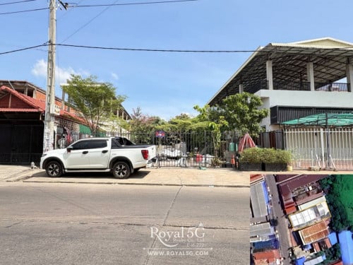 ដីសម្រាប់ជួល ខណ្ឌឬស្សីកែវ ជិតផ្សារបឹងសាឡាងថ្មី 