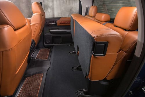 កៅអីស្បែក 1 ឈុត Toyota Tundra 2017