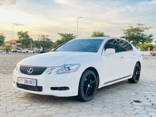 រំលស់សុទ្ធ100% (0.7»0.8%)GS300 ឆ្នាំ06 ពណ៍ស ហ្វូល ប៉ុង1 ពណ៍ស