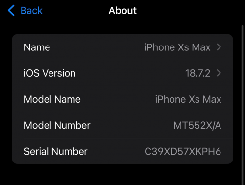 លក់ iphone Xs Mas 256g