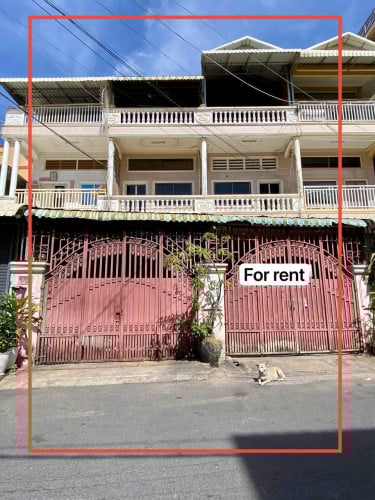 ផ្ទះសម្រាប់ជួល! នៅជិតផ្សាទួលទំពូង   | Shop house for rent near Tuol Tompung Mark