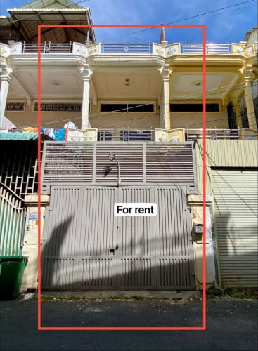 ផ្ទះសម្រាប់ជួល! នៅជិតផ្សាទួលទំពូង   | Shop house for rent near Tuol Tompung Market