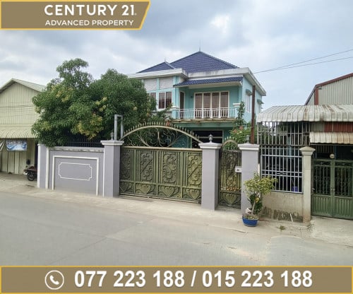 🏘 ផ្ទះវីឡា ជិតរោងចក្រស្រាបៀរ Ganzberg ត្រូវការលក់បន្ទាន់ខ្លាំង