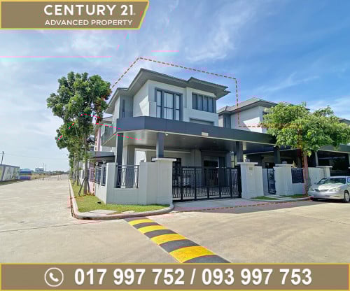 🏘 វីឡាឃ្វីន (Queen A) ក្នុងបុរី ជីបម៉ុង50ម ត្រូវការលក់បន្ទាន់ខ្លាំង ​