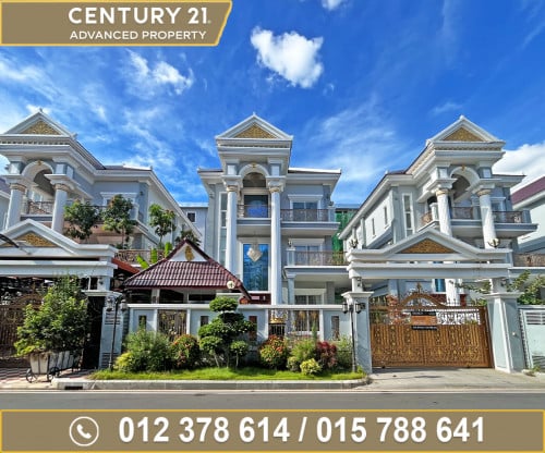 🏘 វីឡាទោល (Sapphire Villa​) ក្នុងបុរី វិមានភ្នំពេញ 598 ត្រូវការលក់បន្ទាន់ខ្លាំង