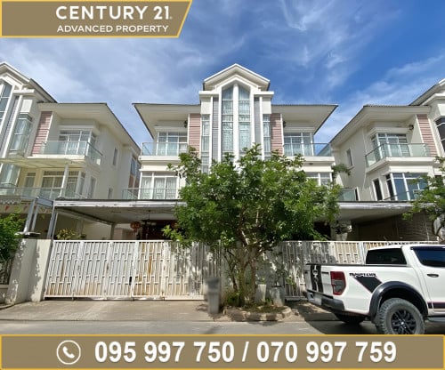 🏘 វីឡាភ្លោះ (Twin) ក្នុងបុរី ជីបម៉ុងសែនសុខ ត្រូវការលក់បន្ទាន់ខ្លាំង