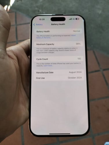 16promax 256g តួស្អាត ដូរខ្នងក្រោយ zin all 🔋99%