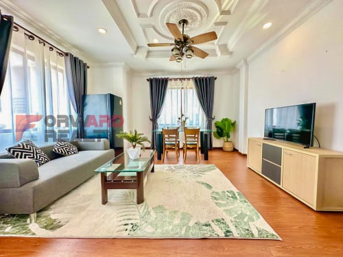 3 Bedrooms Apartment with gym Available for Rent in BKK1 Area