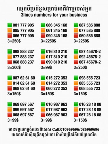 ឈុតបីប្រព័ន្ធសម្រាប់អាជីវកម្ម