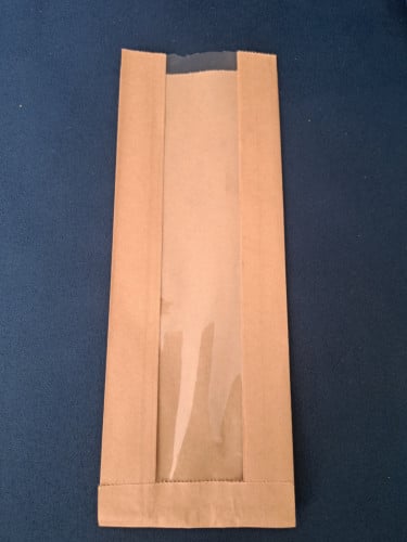 Bakery pastry paper bags with window