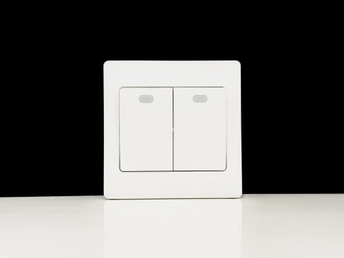 CHiNT Switch NEW7-G00300A – 2 Gang 10AX 250V (737442)