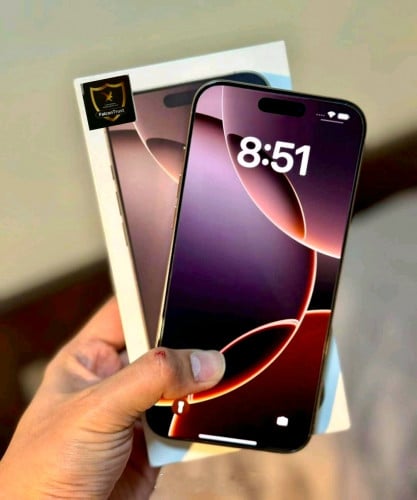 iPHONE 16 Pro Max 256GB XA ថ្ម100% ស្អាតដូចថ្មី 99%      Fullest ប្រើបានតិចខែ នៅធានាយូរ