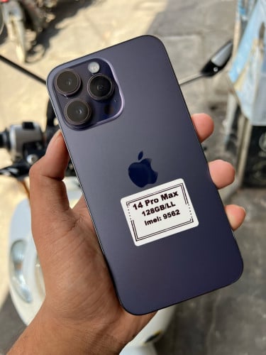 iPhone14ProMax 128g LL/A zin all ថ្ម86%