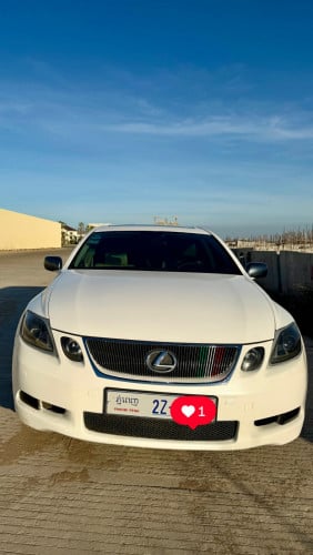 Lexus GS 2006 ប៉ុង6  Full option ក្នុងលឿង
