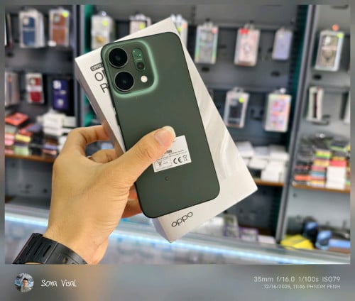 OPPO Reno 14 5G 256GB Full Set (ដូចថ្មី)