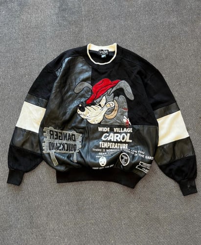 Original Japanese brand "Daily detect" bomber sweater