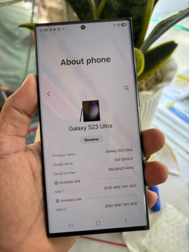 S23ultra us  256G Ram 8G