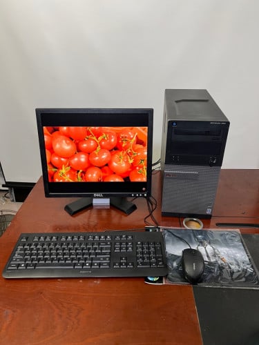 Set dell core i5 gen2 ram 4gb ssd 128gb lcd 17in