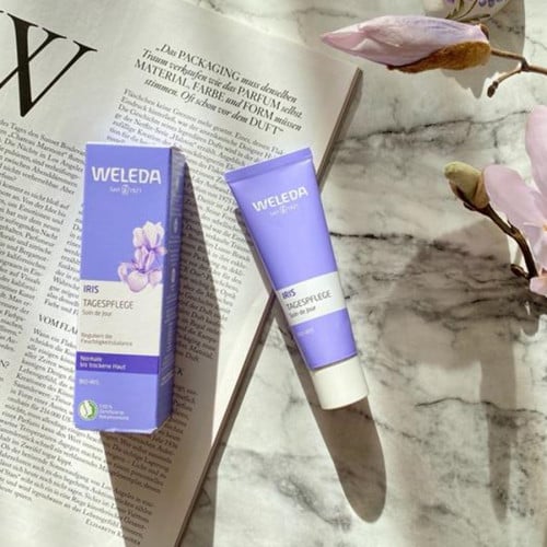 WELEDA Iris ក្រែមផ្តល់សំណើម 鸢尾花日霜