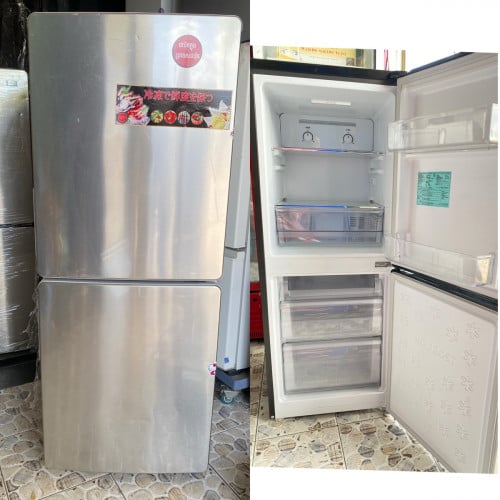 ទូទឹកកកជជុះមុខអុីណុក1m30ថែមជើងfree delivery