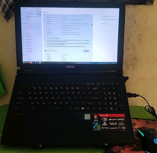 លក់ msi gl62 7rd
