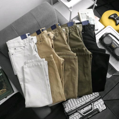 ខោសាច់គគីជើងវែង ខោសាច់គគី ក្រាស់ សាច់កប់  premium products 5ពណ៌ដូចរូបលេខ ចង្កេះ 30-31-36-38